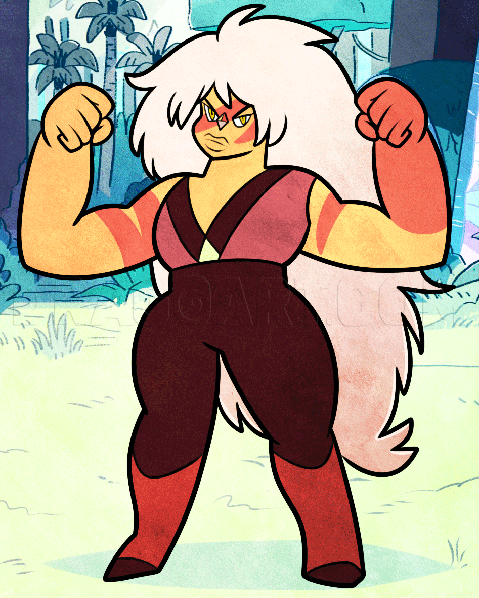 How to Draw Jasper from Steven Universe
