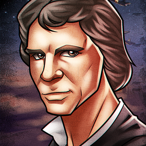 Drawing Han Solo Easy