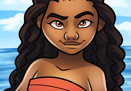 How To Draw Moana Characters Trending Difficulty Any Dragoart