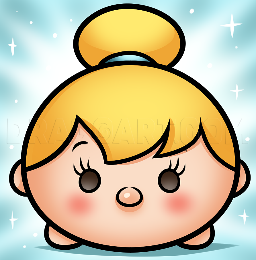 How to Draw Tsum Tinkerbell