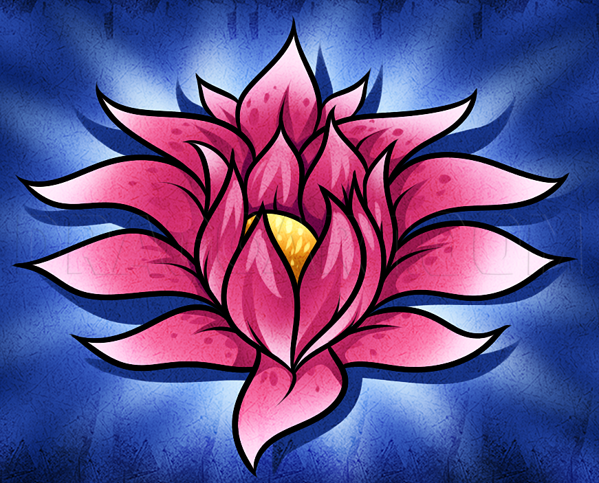 download flower drawing easy