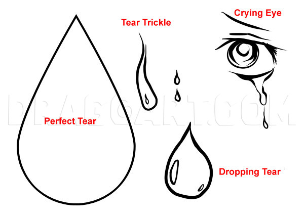 How To Draw Tears by Dawn | dragoart.com