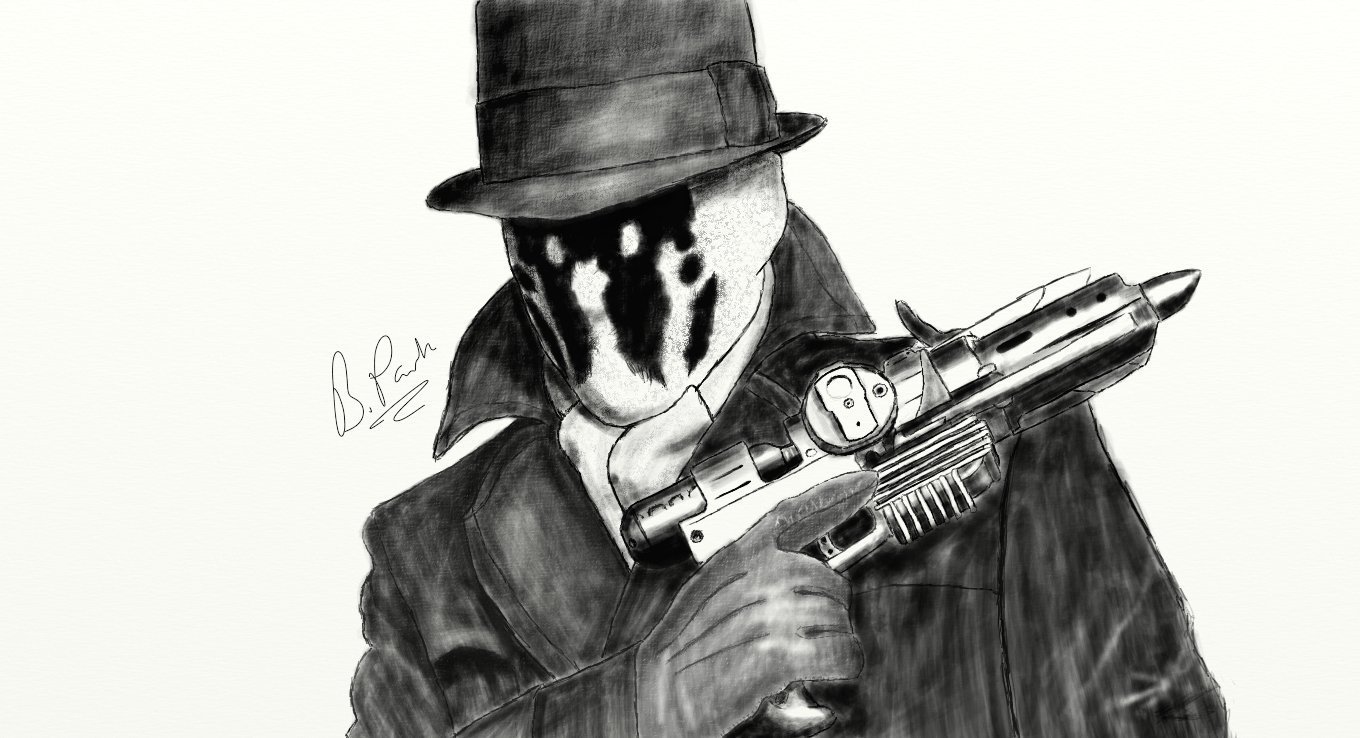 Rorschach from Watchmen