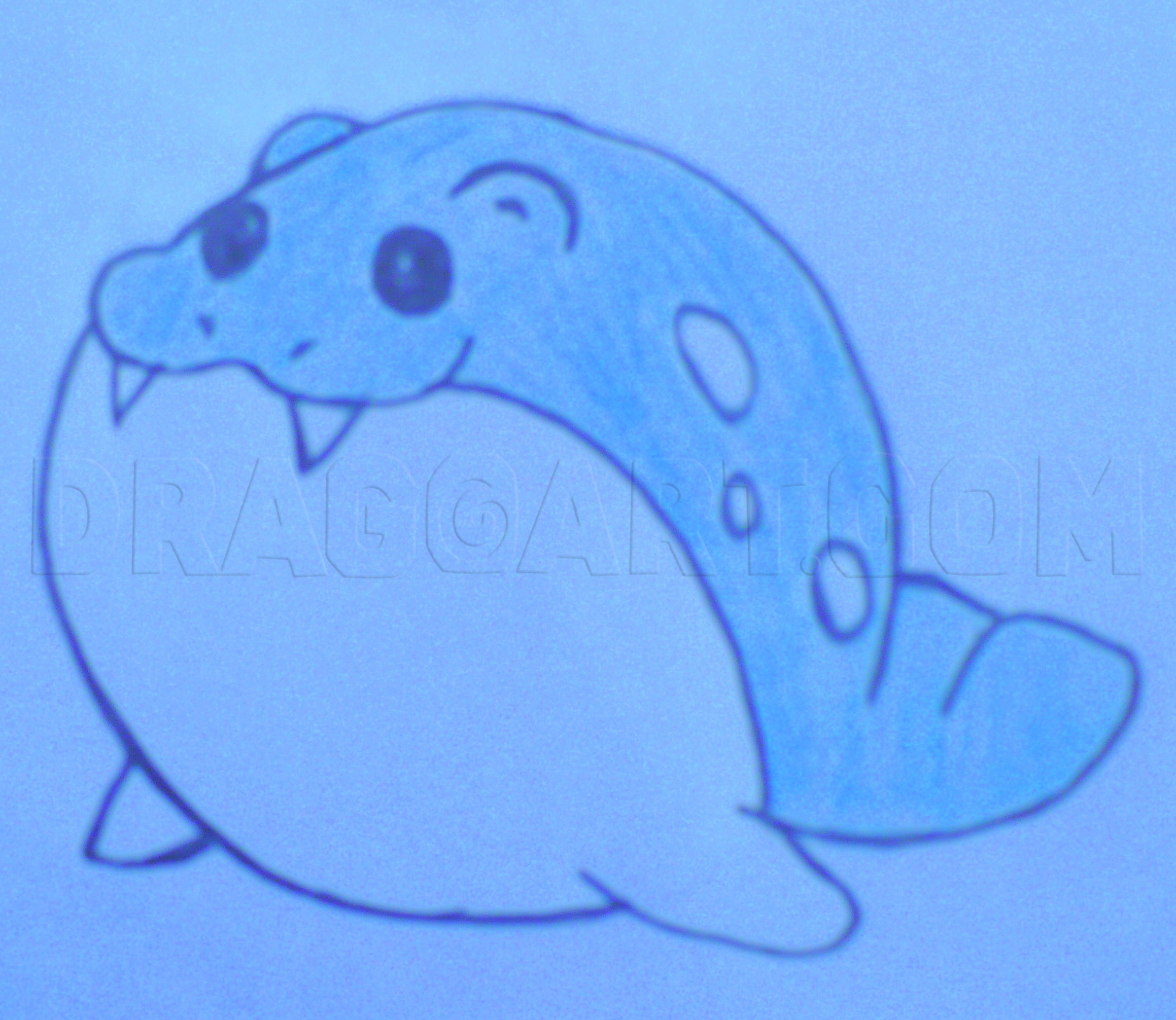 How To Draw Spheal
