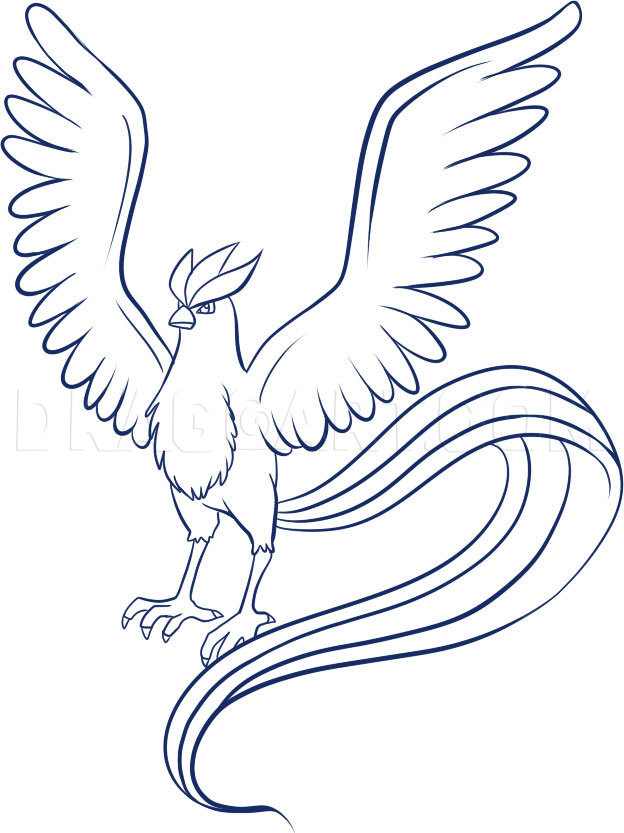 pokemon coloring pages articuno