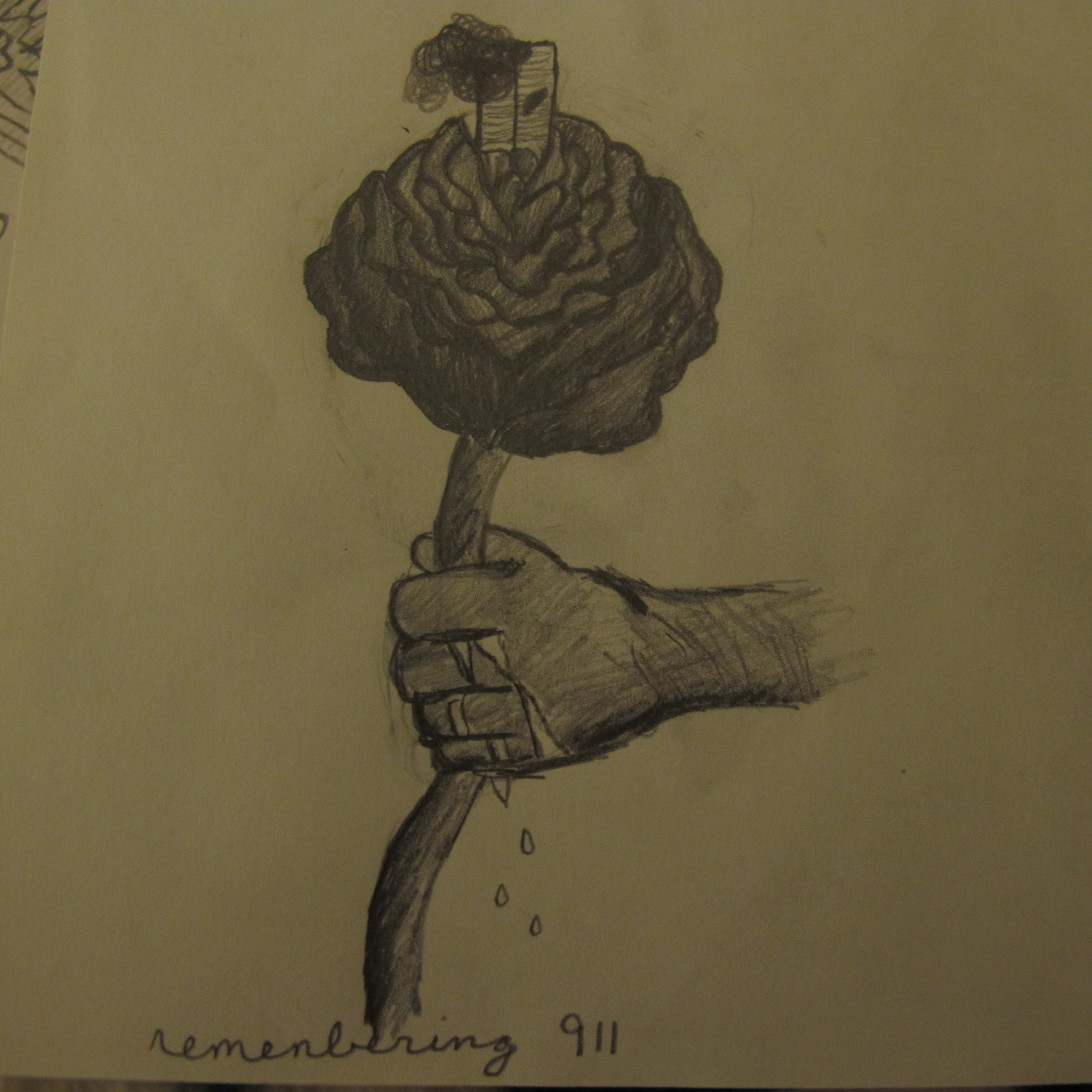 Remembering 9 11 Drawing by Lovee_Bugg - DragoArt