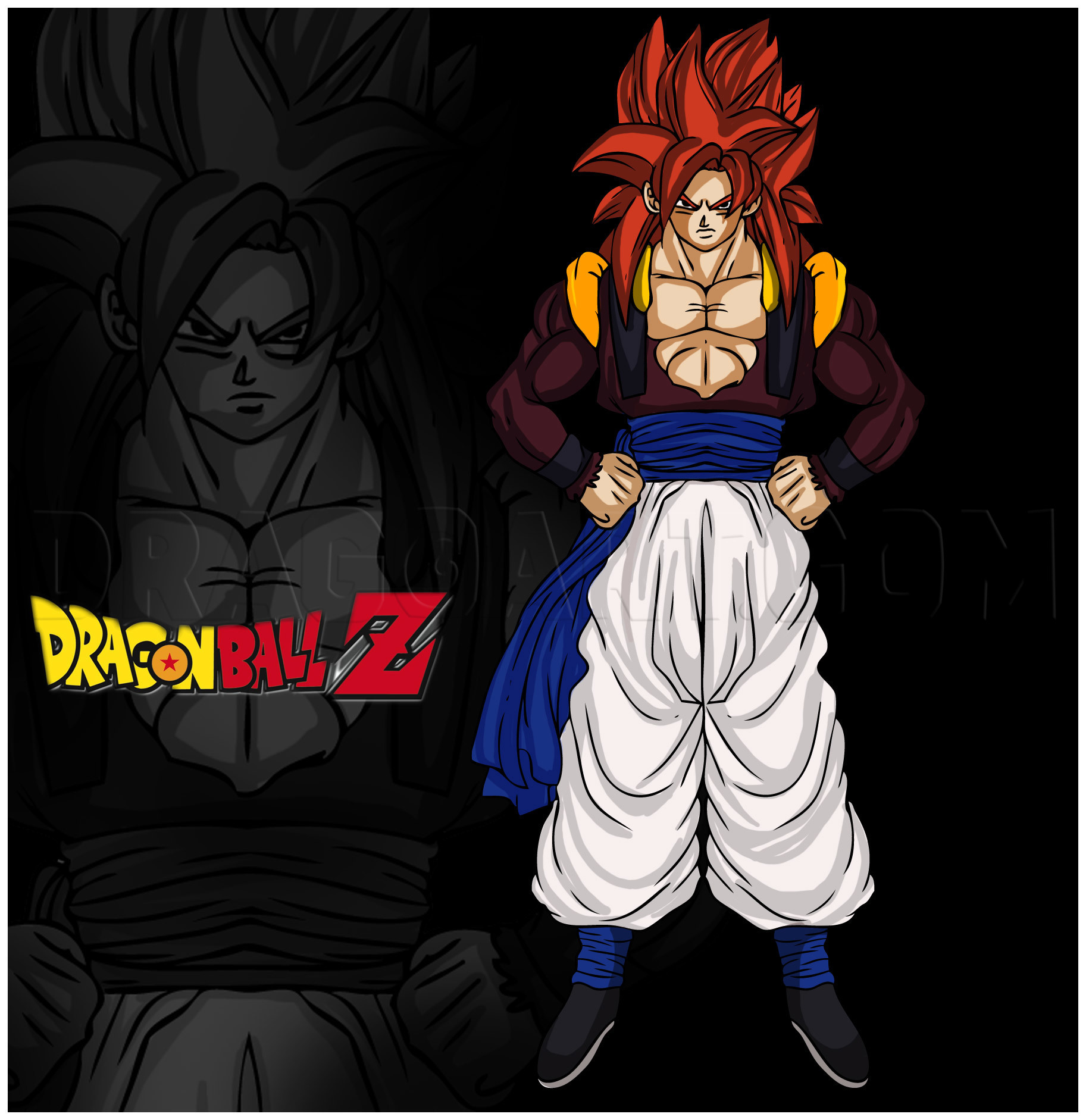 The Fusion: Gogeta (Super Saiyan 4)