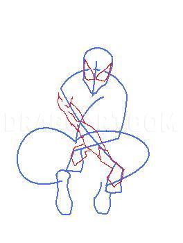 Wefalling: Iron Spider Drawing Easy Step By Step