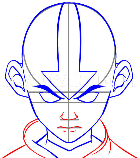 How To Draw The Last Airbender, Step by Step, Drawing Guide, by Dawn