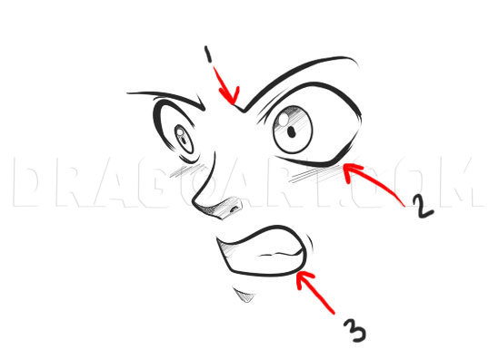 How to Draw Anime and Manga Facial Expressions - Easy Step by Step Tutorial