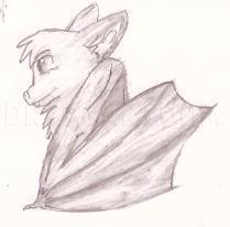 How To Draw A Cute Bat