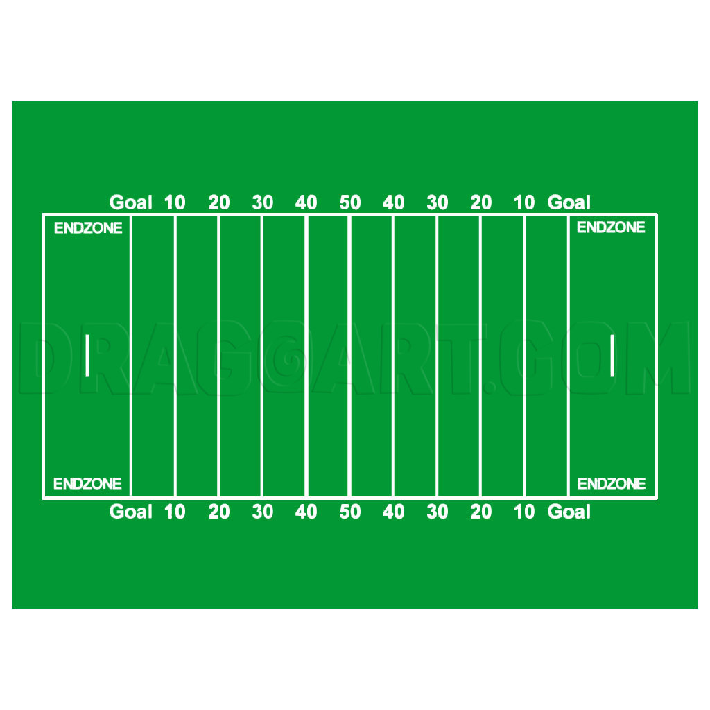 How To Draw A Football Field, Step by Step, Drawing Guide, by Dawn