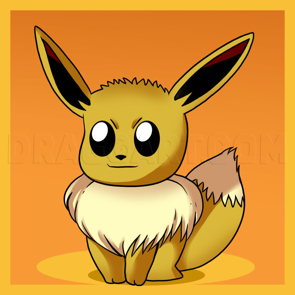 How to Draw Eevee  Pokemon 