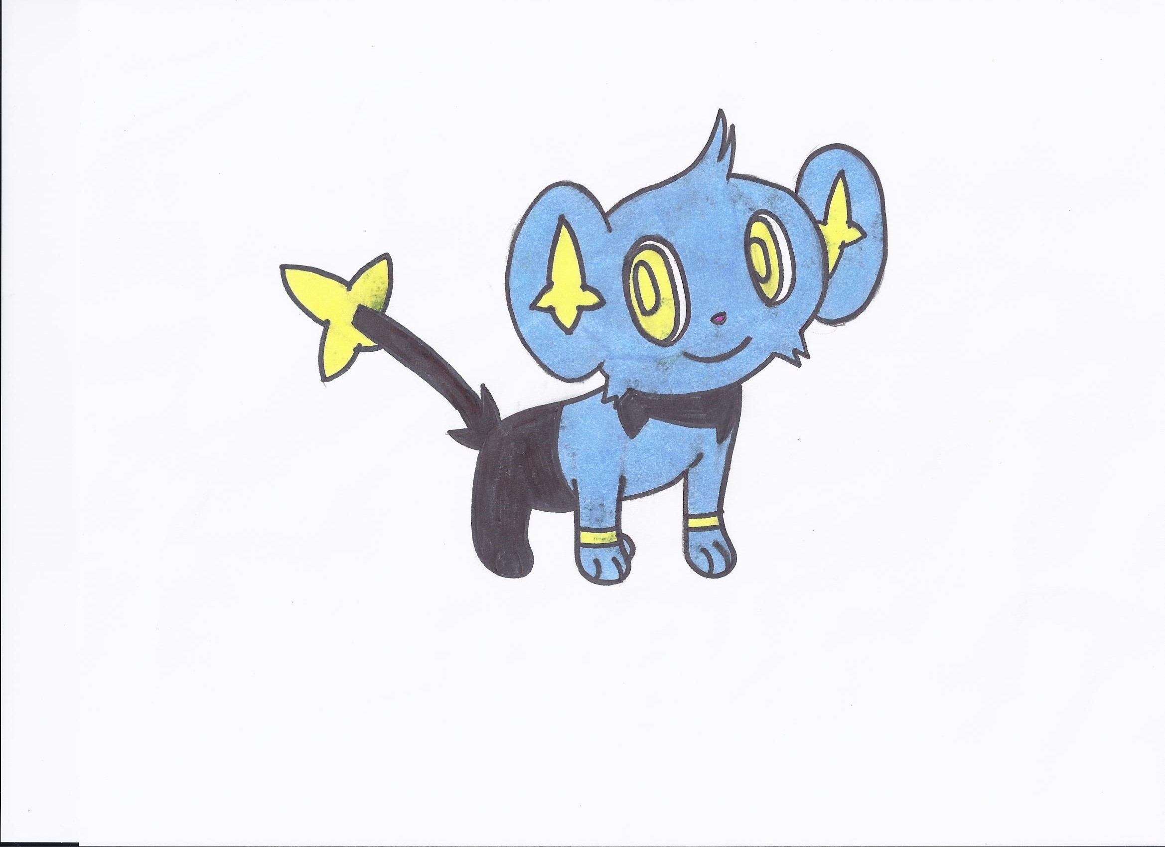 Shinx Drawing by shaun44 - DragoArt