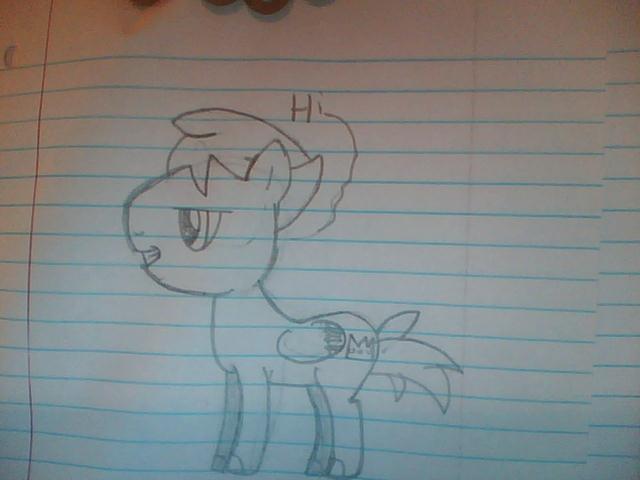 my first mlp drawing