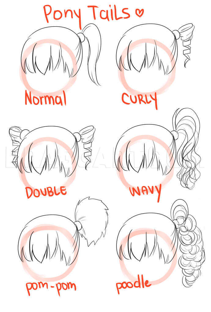 How To Draw Cute Girls, Step by Step, Drawing Guide, by camiiie - DragoArt