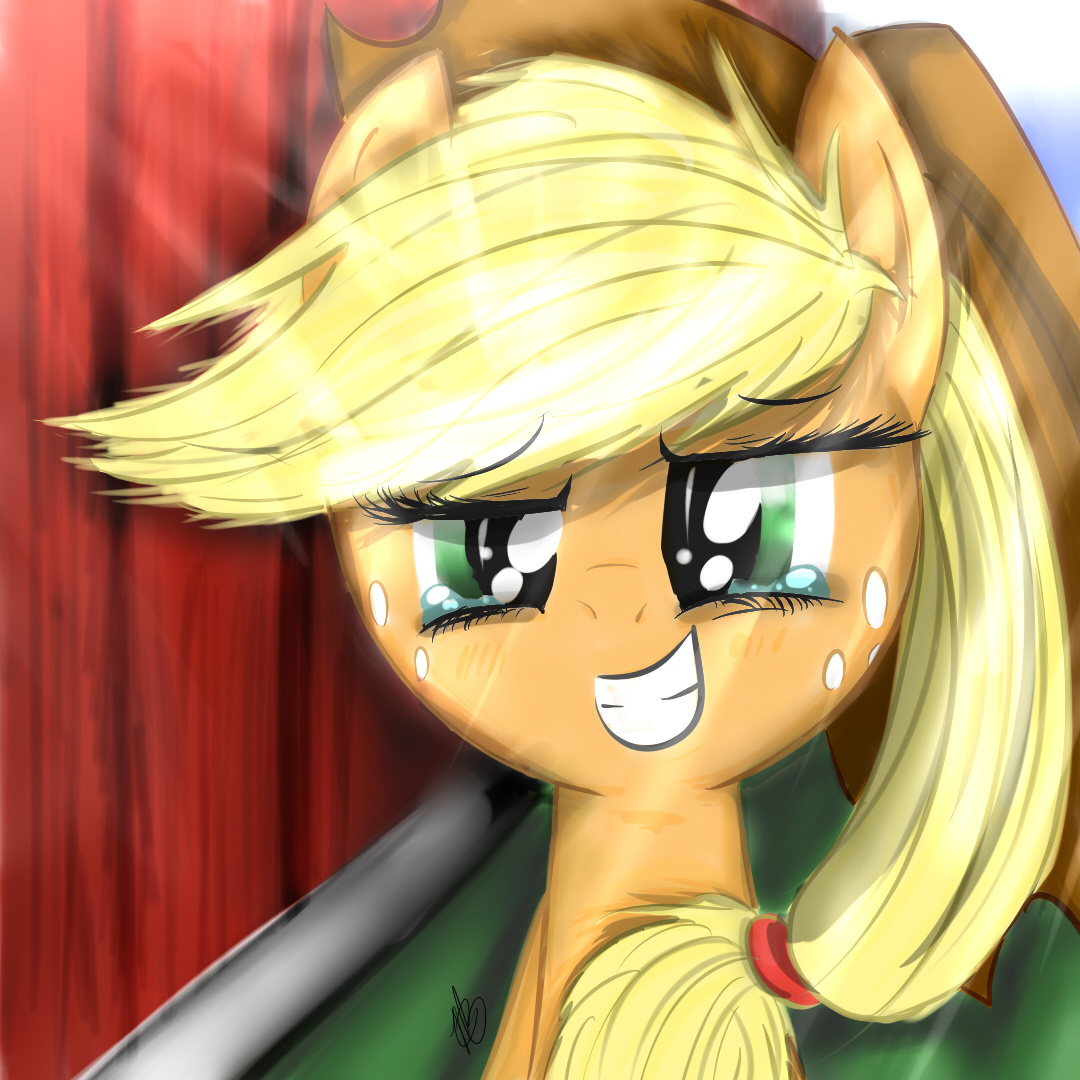 Applejack Painting