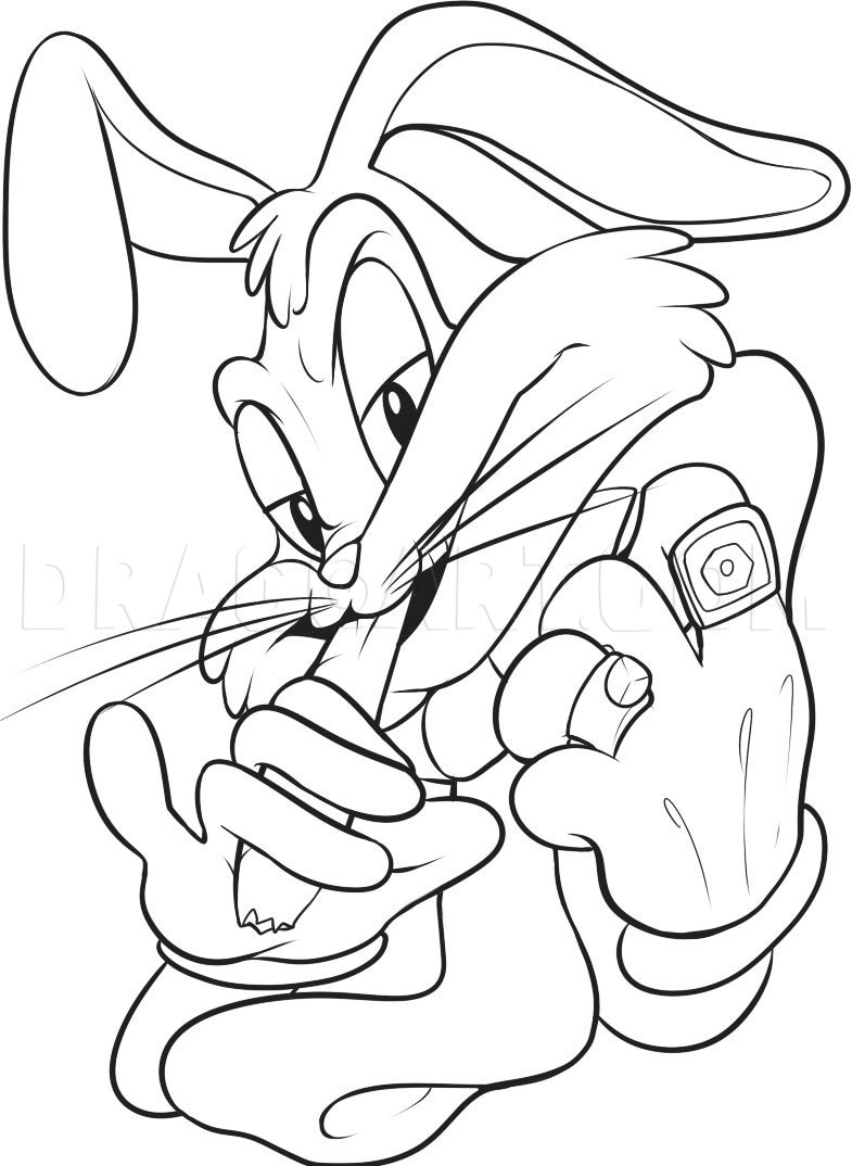 bugs bunny gangsta