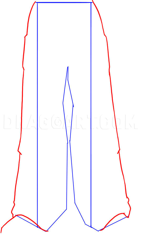 How To Draw Pants Drawing Step By Step By Dawn DragoArt