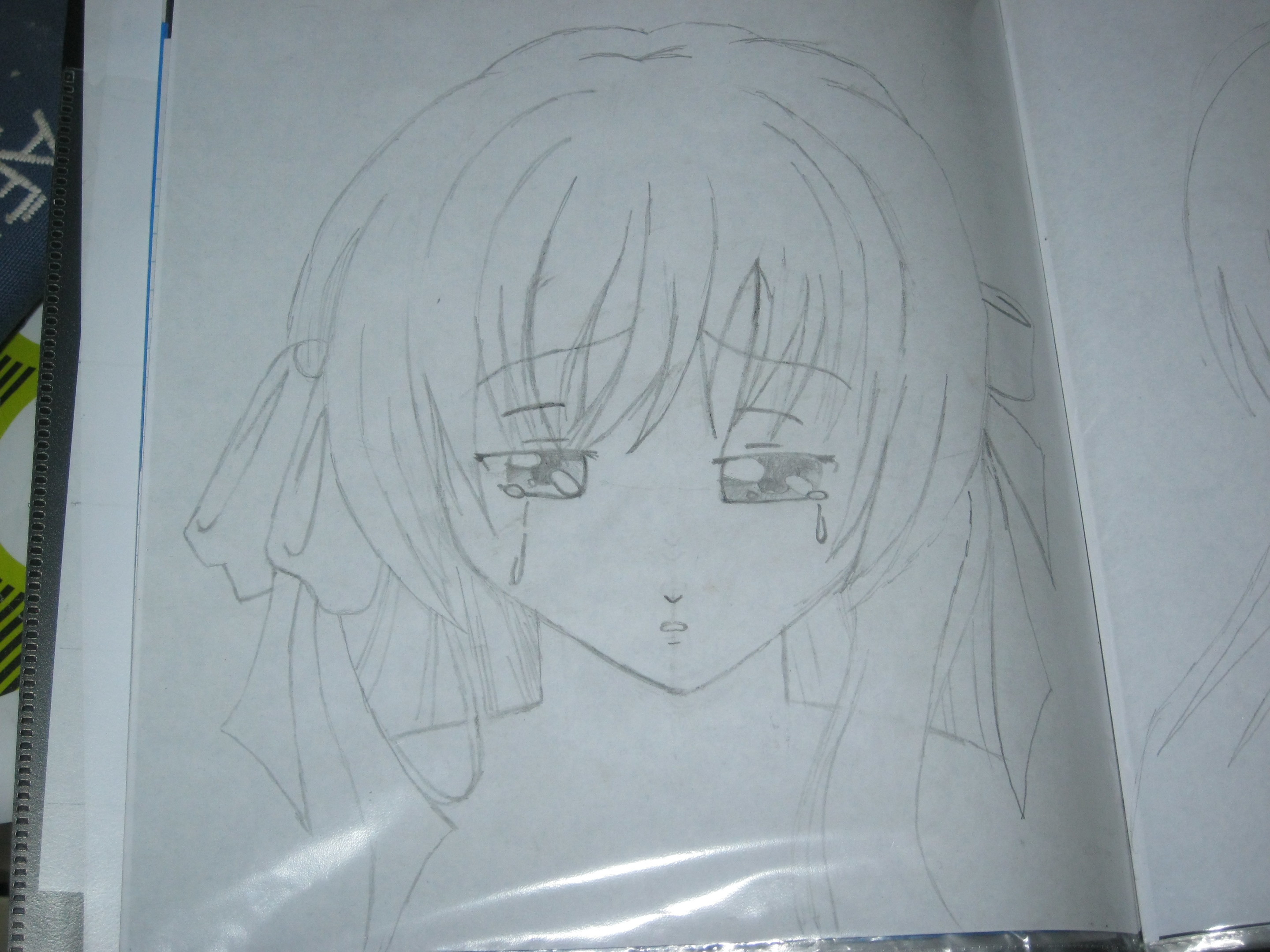 How to Draw a Manga Girl Crying