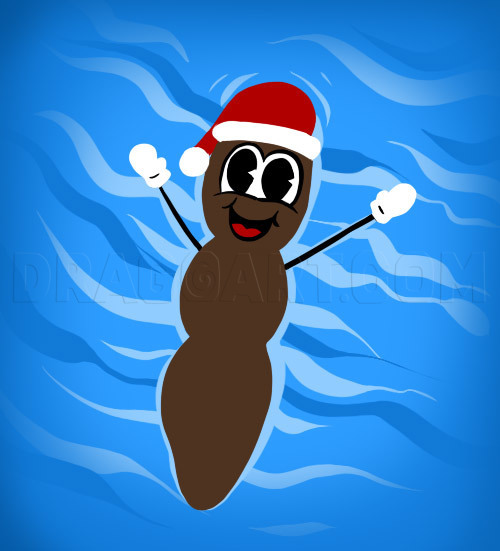 How To Draw Mr Hankey, Step by Step, Drawing Guide, by Dawn.