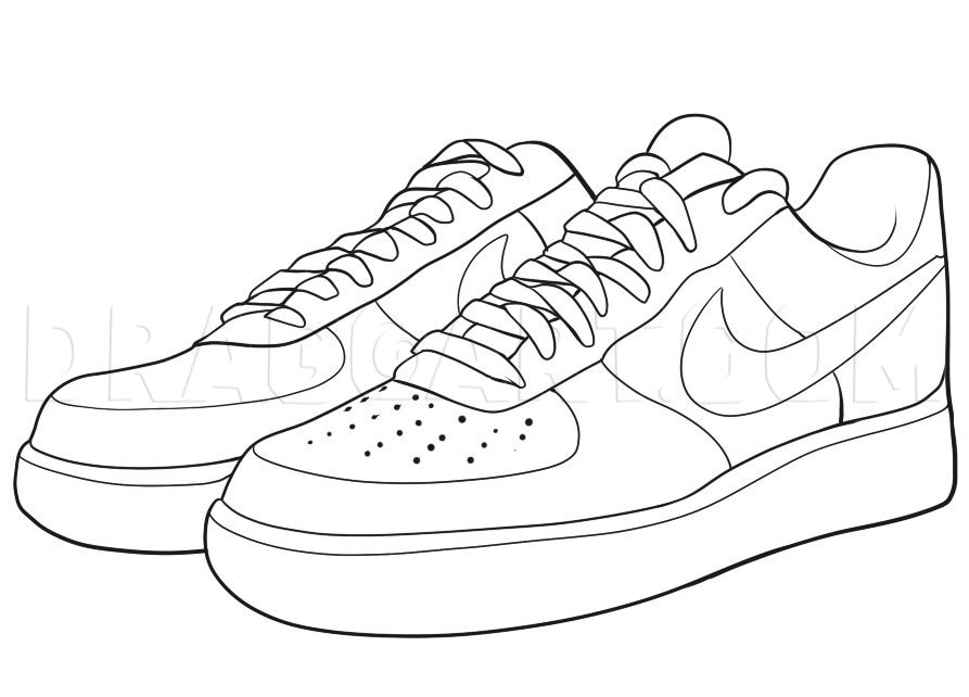 drawn air force ones