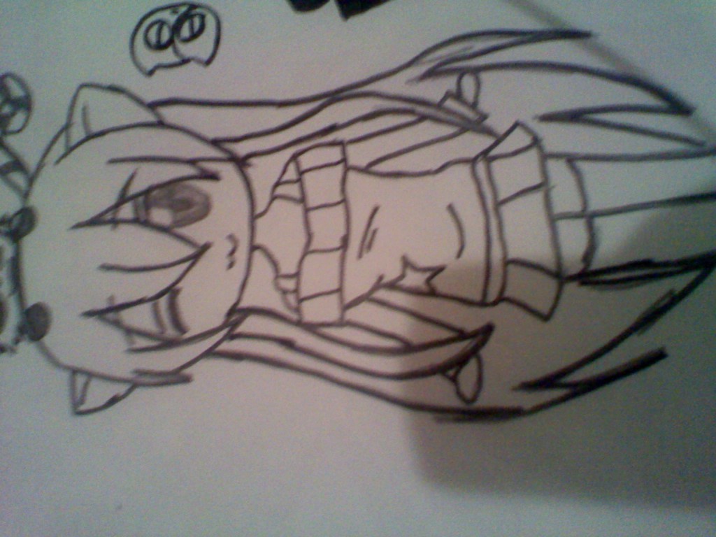Chibi Neko Drawing by ipod123410 - DragoArt