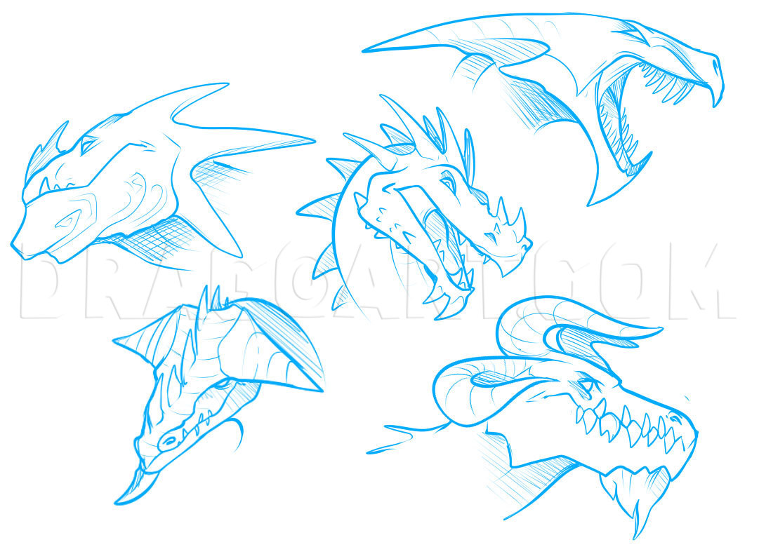 Дракон рисунок поэтапно. Поэтапное рисование головы дракона. Дракон пошагово. Голова дракона рисунок легкий. Голова дракона эскиз простой.