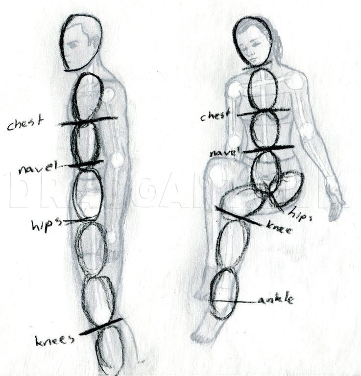 Featured image of post How To Draw Sketch Of A Person / Now, erase the outline that was drawn by pencil.