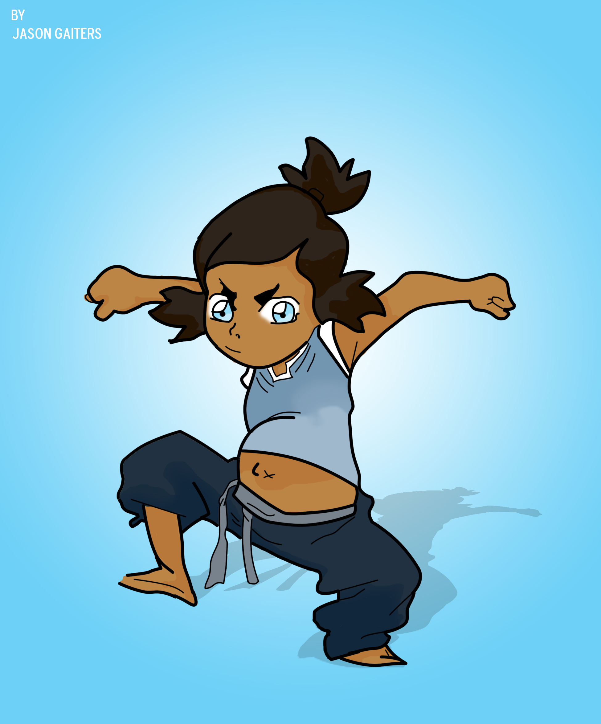 Korra Legend Of Korra 3 Drawing by Wecameasgaiters DragoArt