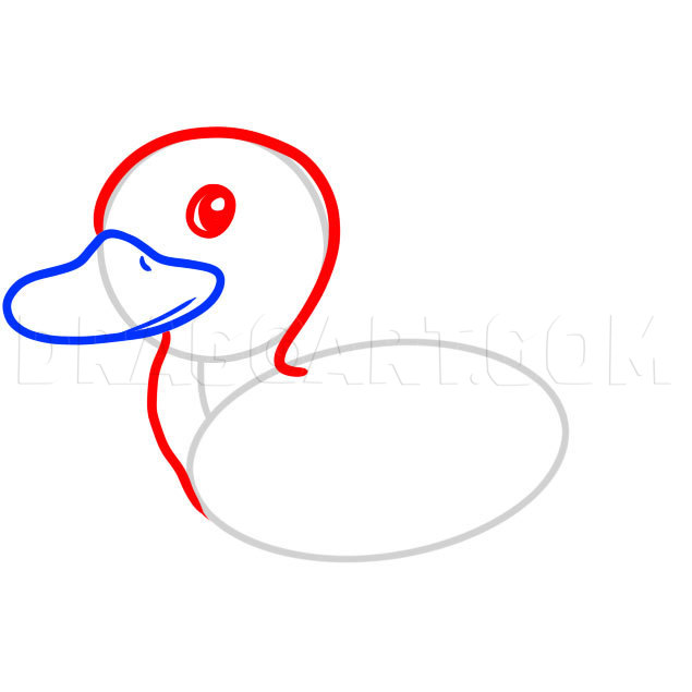 How To Draw A Duck For Kids Step By Step Drawing Guide By Dawn Dragoart Com