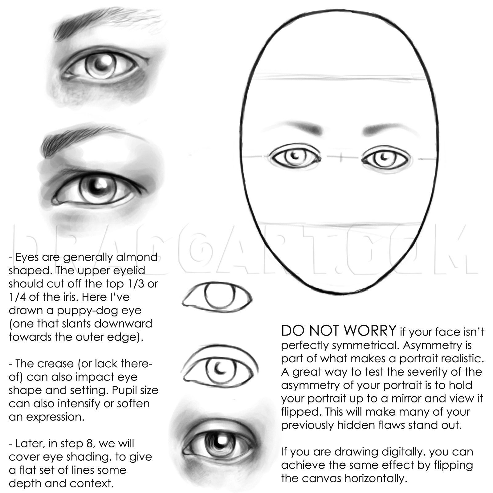 How To Draw Real Faces Draw Faces Step By Step Drawing Guide By Catherinelennon Dragoart Com