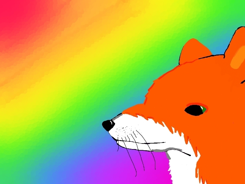 Rainbow Fox