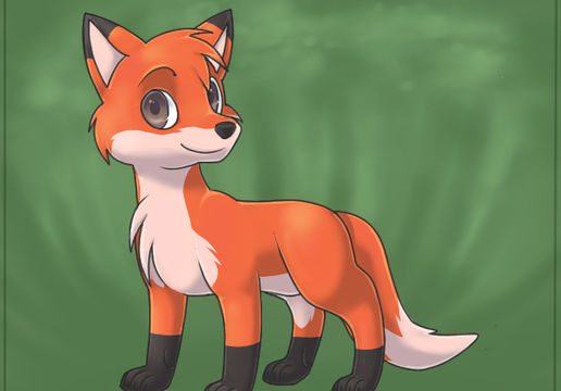 how to draw a cute fox