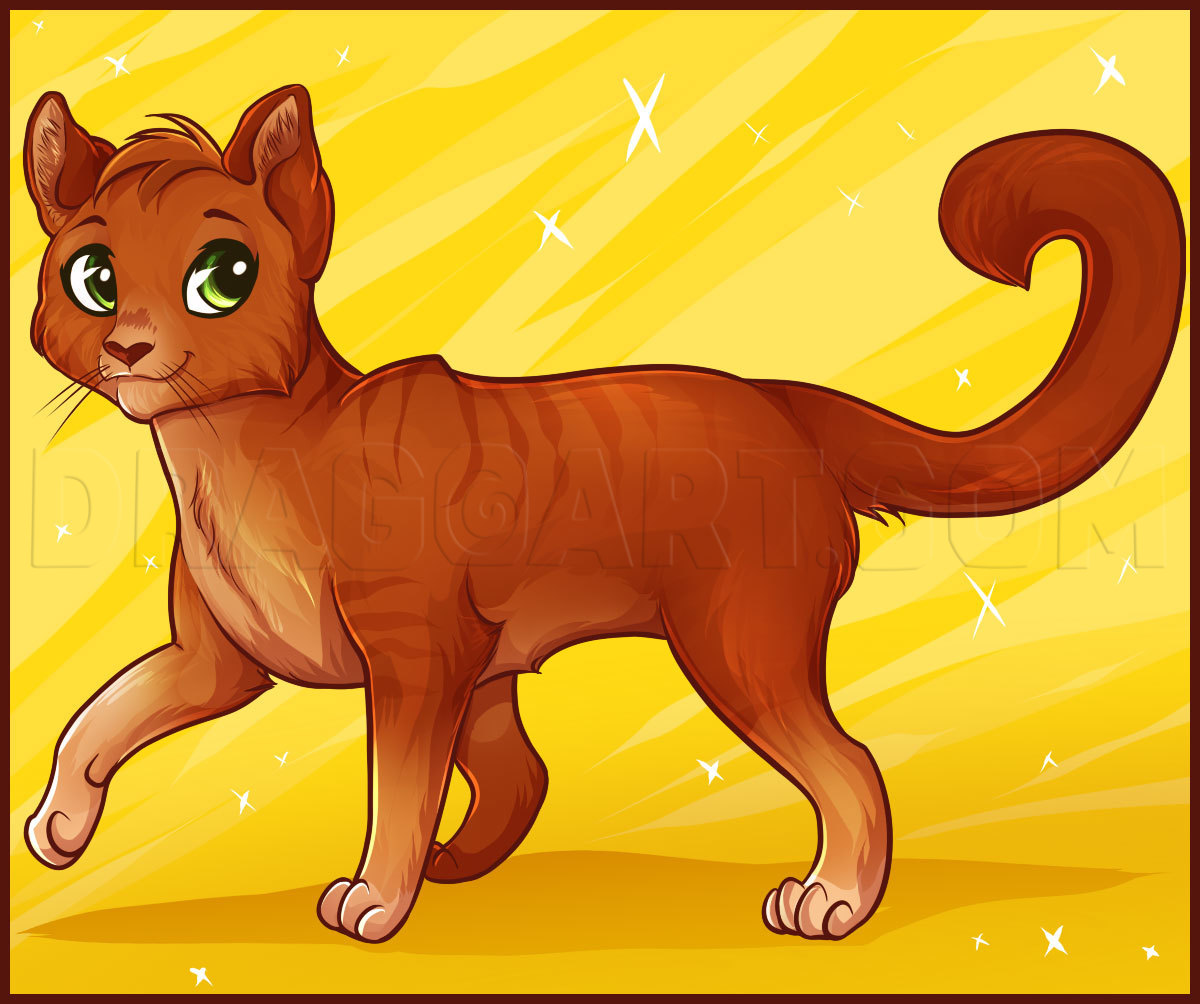 How to Draw Firestar from Warrior Cats in a Few Easy Steps