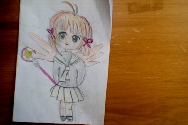 Sakura From Card Captor Sakura Drawing by kero101 - DragoArt