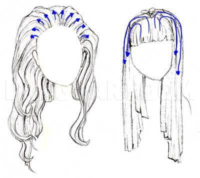 How to Draw Hair – A Realistic Hair Tutorial