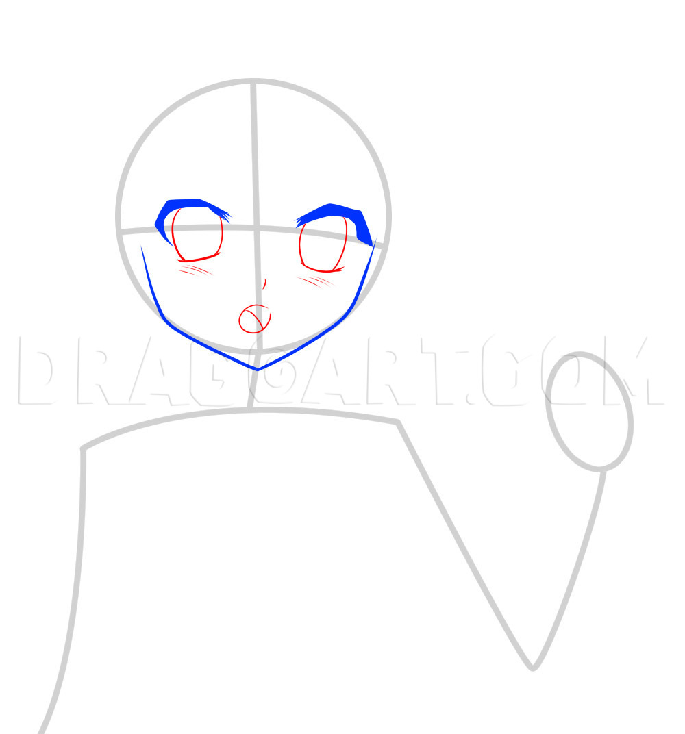 How To Draw An Anime Face For Beginners by Dawn, dragoart.com