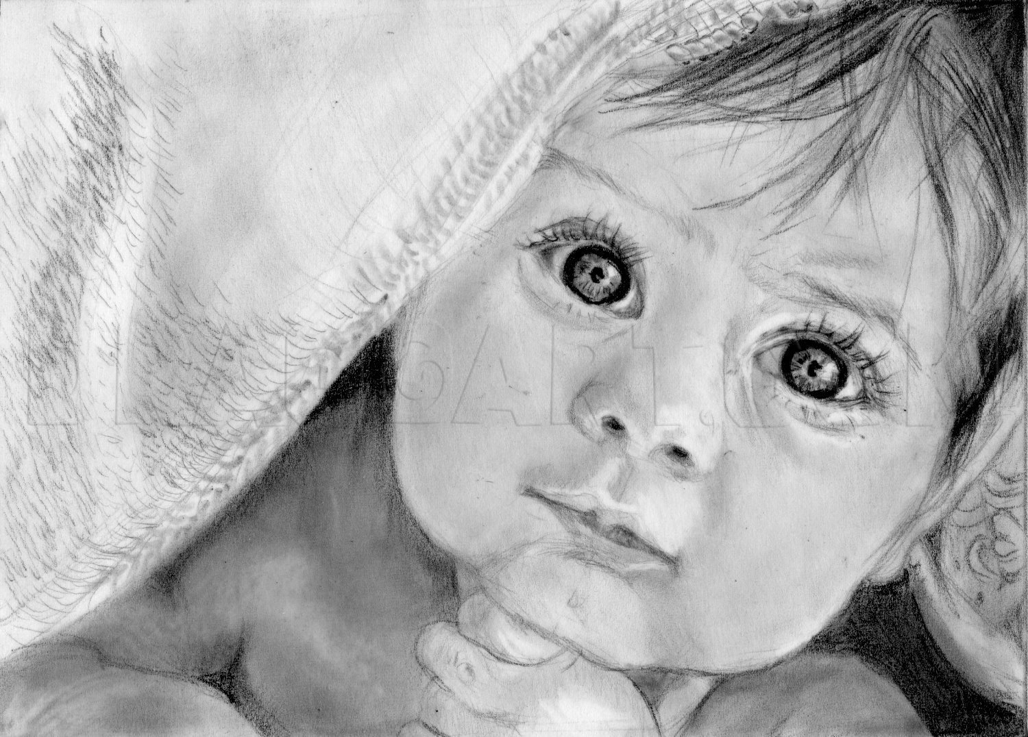 How To Draw A Realistic Baby, Step by Step, Drawing Guide, by ...