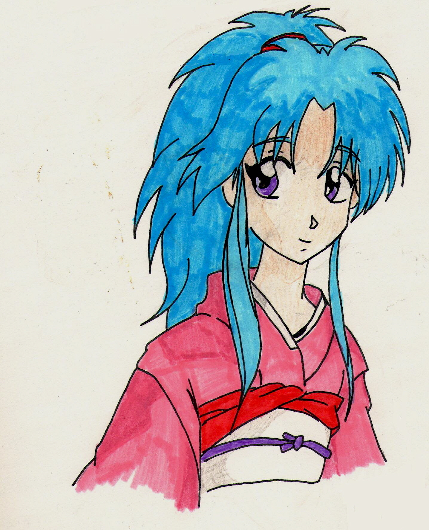 Botan Yuyu Hakusho Drawing by Yukina - DragoArt