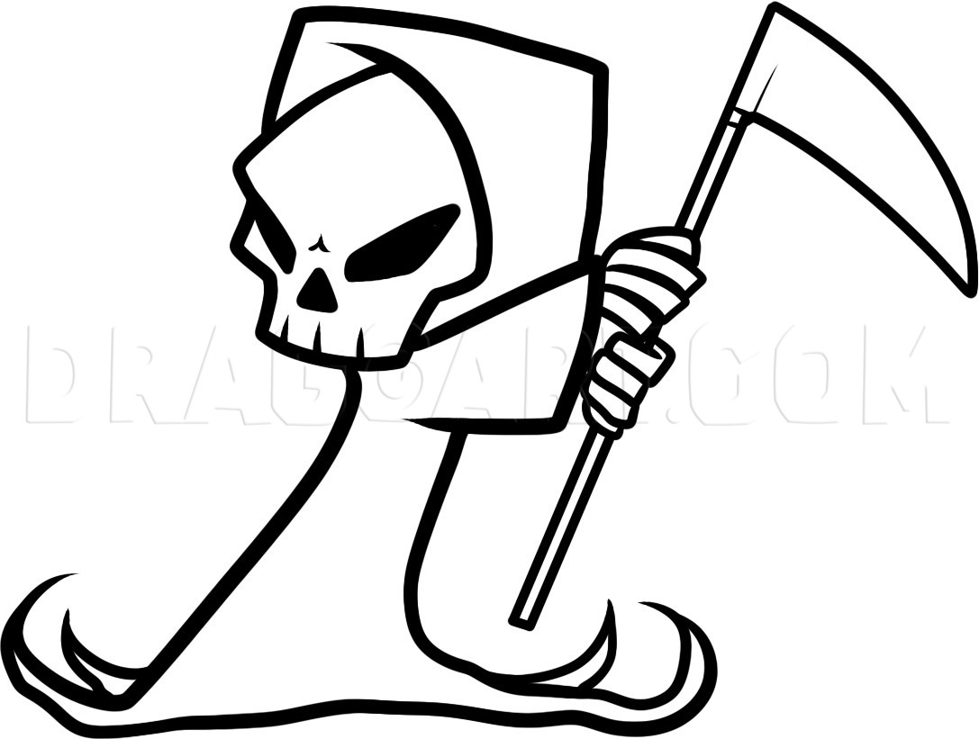 best grim reaper drawings