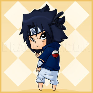 Chibi sasuke ← an anime Speedpaint drawing by Sasuke - Queeky - draw & paint