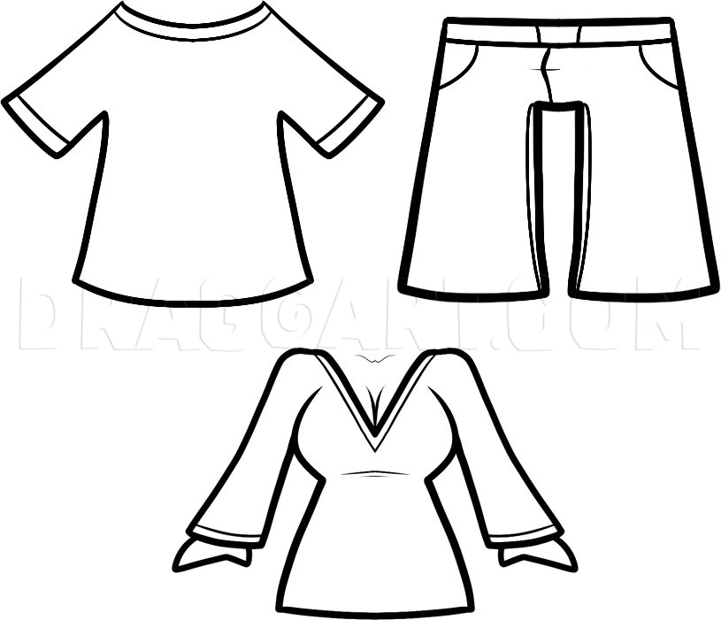 Easy drawing clearance clothes