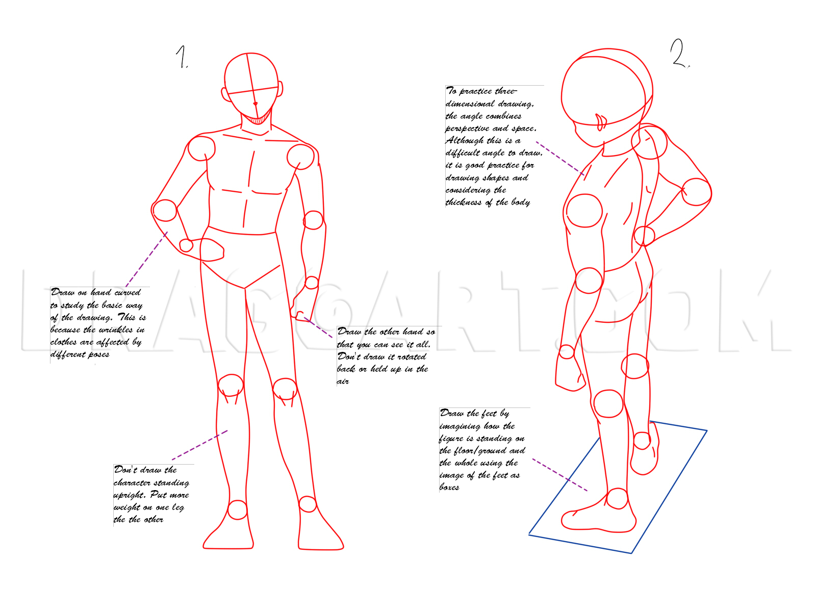 How to Draw Anime Poses Step by Step - AnimeOutline