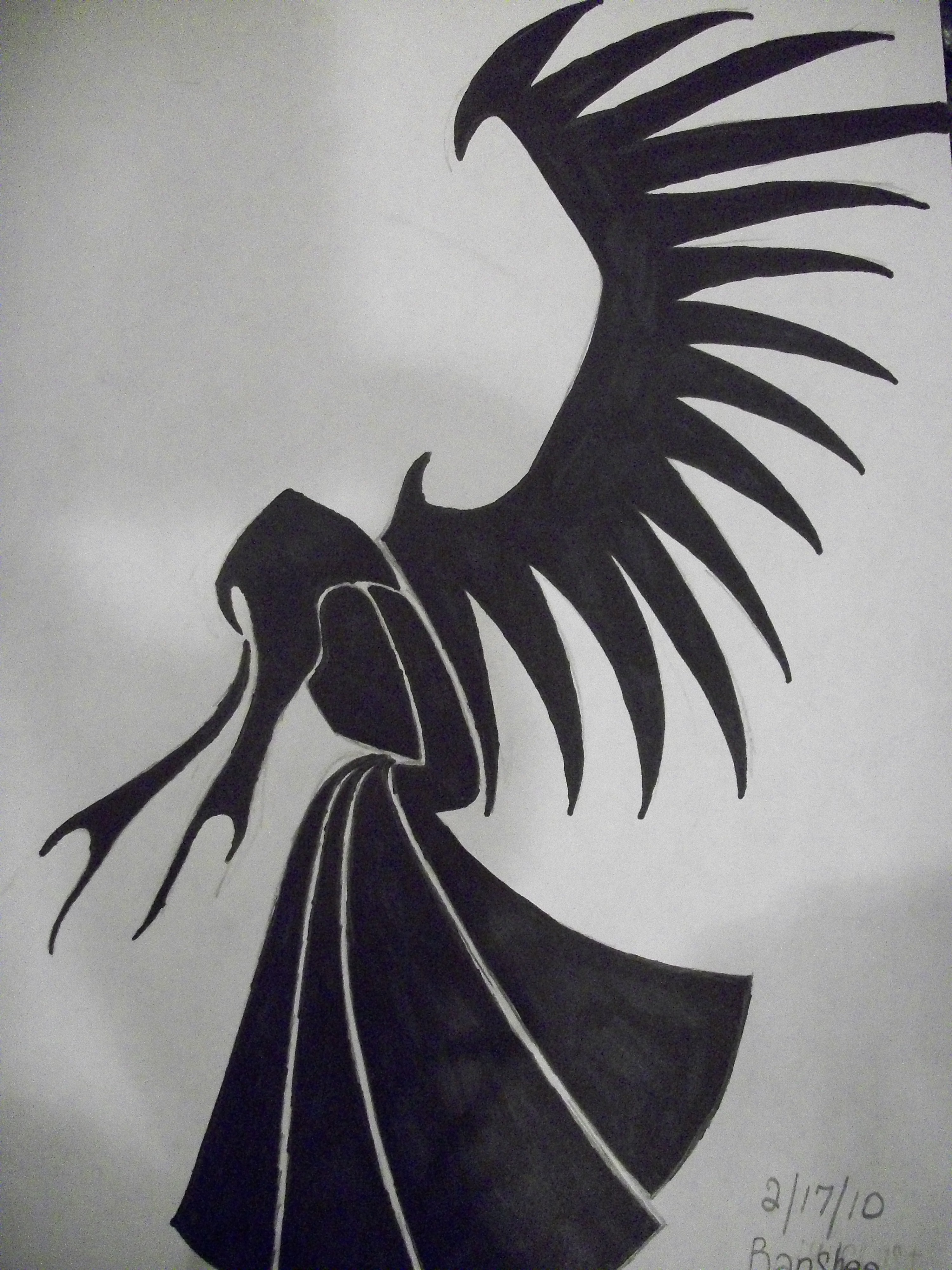 Banshee Drawing by Nicole971218 DragoArt