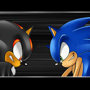 How to Draw Shadow and Sonic