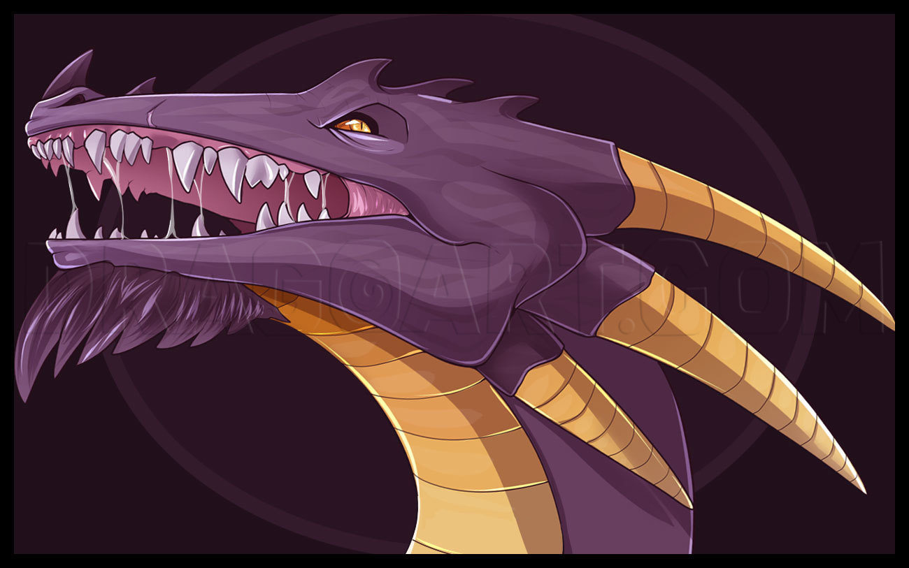 How To Draw Dragon Heads Step By Step Drawing Guide By Dawn DragoArt