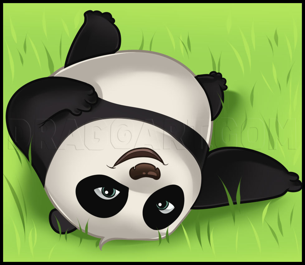 How To Draw Baby Po Kung Fu Panda Step By Step Drawing Guide By Dawn Dragoart Com