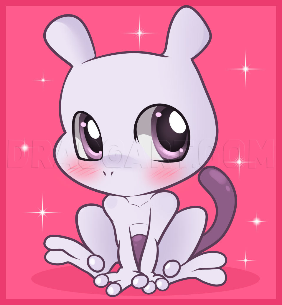 How to Draw Chibi Mewtwo, Mewtwo