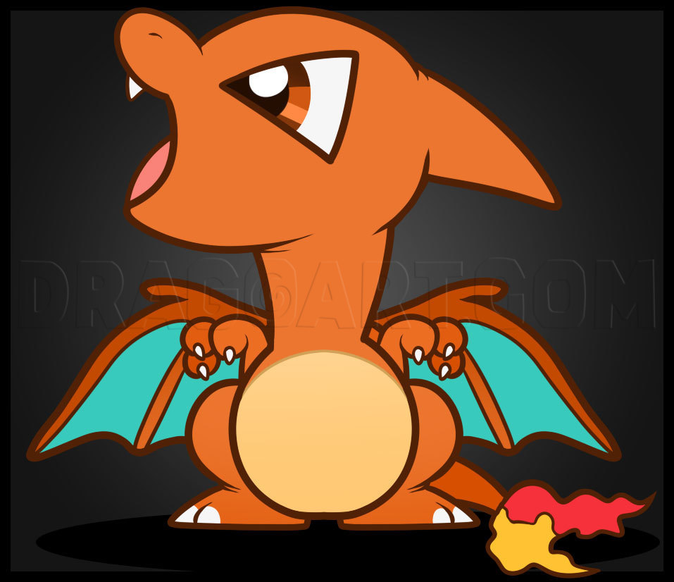 Pokemon Charizard Drawing Tutorial - How to draw Pokemon Charizard step by  step